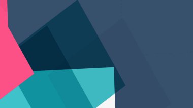 Beyaz bir arka plan ile renkli bir kutu ile desen