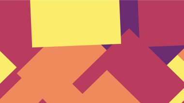 Beyaz bir arka plan ile renkli bir kutu ile desen