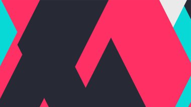 Beyaz bir arka plan ile renkli bir kutu ile desen