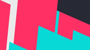 Beyaz bir arka plan ile renkli bir kutu ile desen