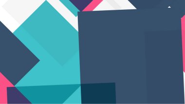 Beyaz bir arka plan ile renkli bir kutu ile desen