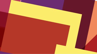 Beyaz bir arka plan ile renkli bir kutu ile desen