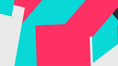 Beyaz bir arka plan ile renkli bir kutu ile desen