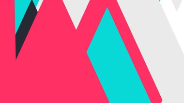 Beyaz bir arka plan ile renkli bir kutu ile desen