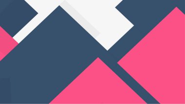 Beyaz bir arka plan ile renkli bir kutu ile desen