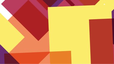 Beyaz bir arka plan ile renkli bir kutu ile desen