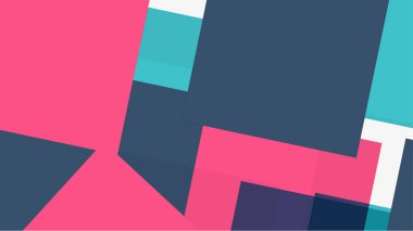 Beyaz bir arka plan ile renkli bir kutu ile desen