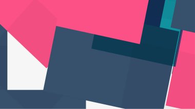 Beyaz bir arka plan ile renkli bir kutu ile desen