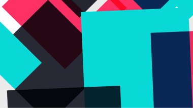 Beyaz bir arka plan ile renkli bir kutu ile desen