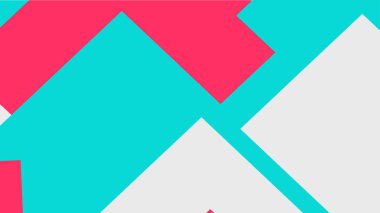 Beyaz bir arka plan ile renkli bir kutu ile desen