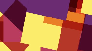 Beyaz bir arka plan ile renkli bir kutu ile desen