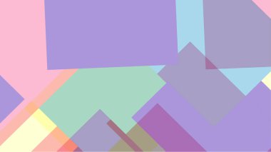 Beyaz bir arka plan ile renkli bir kutu ile desen