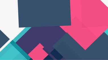 Beyaz bir arka plan ile renkli bir kutu ile desen