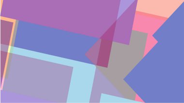 Beyaz bir arka plan ile renkli bir kutu ile desen