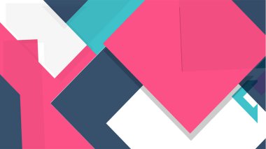 Parlak renkli tasarlamak vektör arka planlar, kutu oluşan. Beyaz bir arka plan ile renkli bir kutu ile desen.