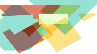 Parlak renkli tasarlamak vektör arka planlar, kutu oluşan. Beyaz bir arka plan ile renkli bir kutu ile desen.