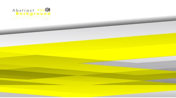 Fond Lumineux Abstrait Modèle Vectoriel Couleur Jaune Gris — Image vectorielle