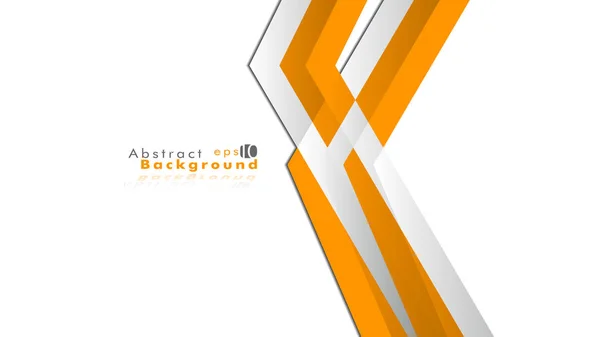 Abstrakter Heller Hintergrund Vektorvorlage Farbe Orange — Stockvektor