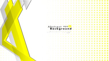 Parlak arka plan. Vektör şablonu. arka plan degrade bir nokta ile sarı
