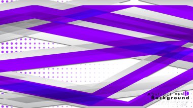 Parlak arka plan. Vektör şablonu. Mor, arka plan olarak bir degrade noktasıyla