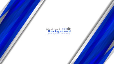 Parlak arka plan. Vektör şablonu. Mavi renk