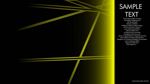 1119 _ COVER _ YELLOW — Image vectorielle
