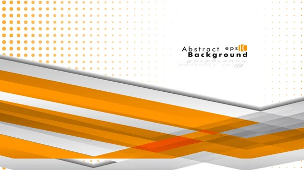Heller Abstrakter Hintergrund Vektorvorlage Orange Mit Einem Gradientenpunkt Als Hintergrund — Stockvektor