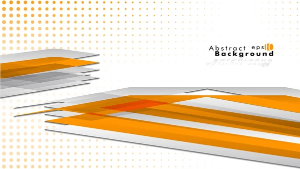 明るい抽象的な背景 ベクトル テンプレート 背景にグラデーション ポイントとオレンジ — ストックベクタ
