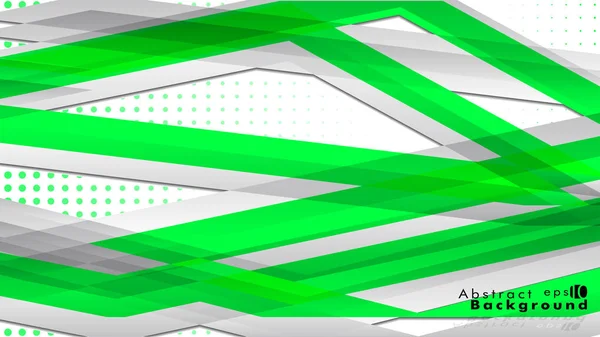 Fondo Abstracto Brillante Plantilla Vectorial Verde Con Punto Gradiente Como — Vector de stock