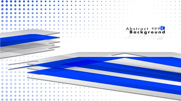 Яркий Абстрактный Фон Векторный Шаблон Голубой Точкой Градиента Качестве Фона — стоковый вектор