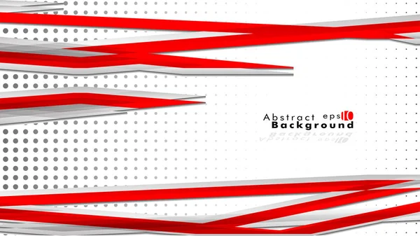Fond Abstrait Lumineux Modèle Vectoriel Rouge Avec Point Dégradé Comme — Image vectorielle