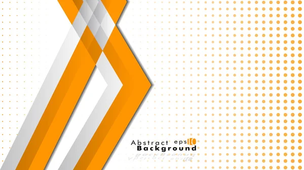 Fondo Abstracto Brillante Plantilla Vectorial Naranja Con Punto Gradiente Como — Vector de stock