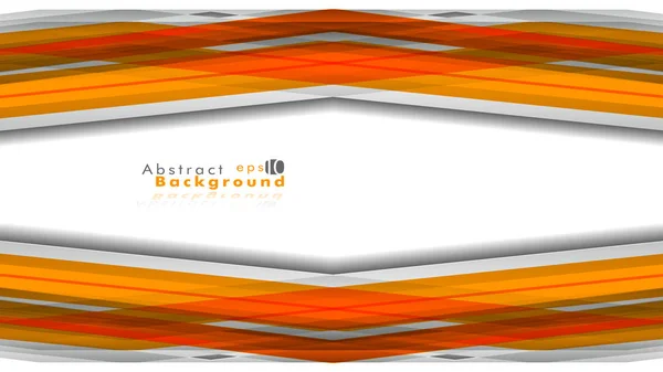 Abstrakter Heller Hintergrund Vektorvorlage Farbe Orange — Stockvektor