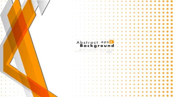 Lichte Abstracte Achtergrond Vector Sjabloon Oranje Met Een Gradiënt Punt — Stockvector