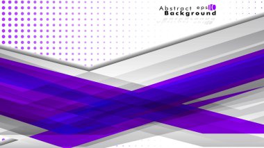 Parlak arka plan. Vektör şablonu. Mor, arka plan olarak bir degrade noktasıyla