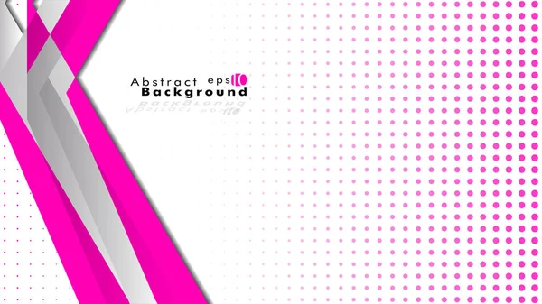 Bright Abstract Background Vector Template Pink Gradient Point Background — Stock Vector