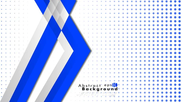 Fondo Abstracto Brillante Plantilla Vectorial Azul Con Punto Gradiente Como — Vector de stock