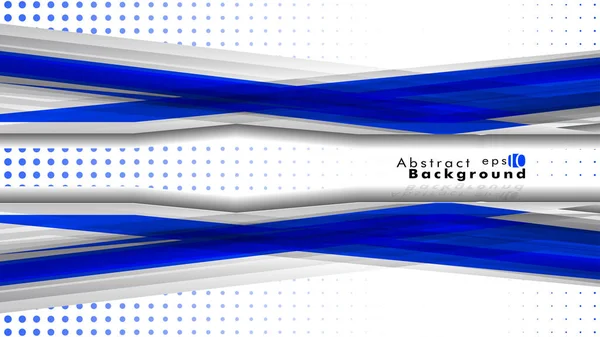 明るい抽象的な背景 ベクトル テンプレート 青背景にグラデーション ポイント — ストックベクタ