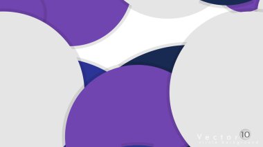 Basit ve renkli daireler arka plan, tasarım vektör - eps10