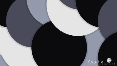 Basit ve renkli daireler arka plan, tasarım vektör - eps10