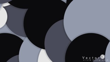 Basit ve renkli daireler arka plan, tasarım vektör - eps10