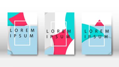 iş veya sunum, rapor için broşür tasarım vektör daire veya noktalar yerleşimi. kapak tasarım şablonu. kitap