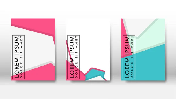 Abstrakter Einband Mit Sechseckelementen Buchgestaltungskonzept Futuristisches Geschäftslayout Digitale Plakatvorlage Designvektor — Stockvektor