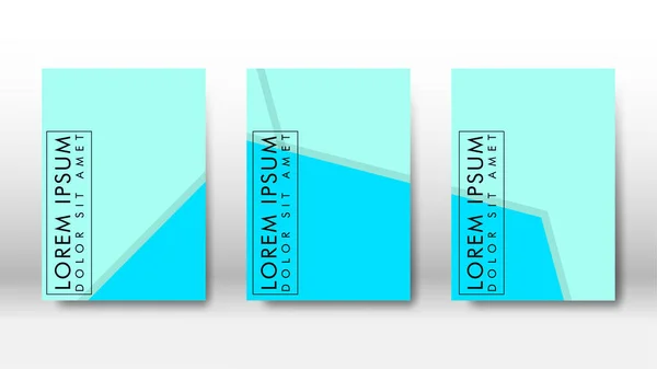 Copertina Astratta Con Elementi Esagonali Concetto Design Del Libro Configurazione — Vettoriale Stock