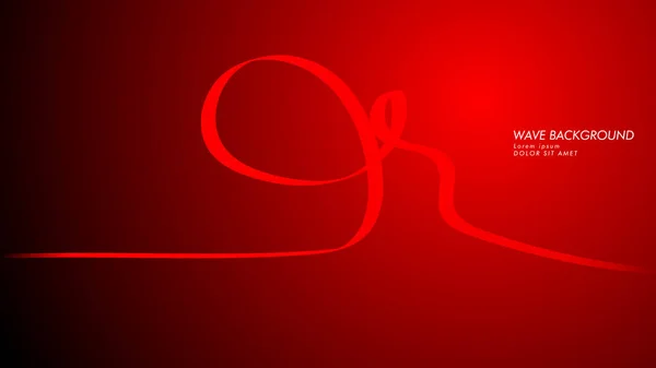 Αφηρημένα Φόντο Διάνυσμα Μοτίβα Κυμάτων Και Γραμμή Κόκκινο Αφηρημένο Ταπετσαρία — Διανυσματικό Αρχείο