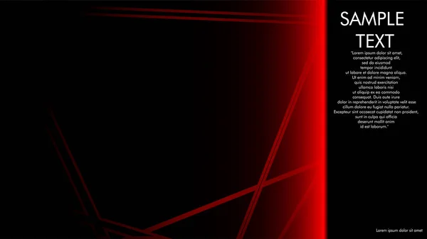 Дизайн Обложек Книг Журналов Брошюр Красной Линией Черным Фоном Примеры — стоковый вектор