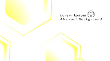 Altıgen şekillerin, vektör tasarım arka plan kavramları soyut. Metin veya logo için alan