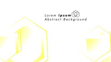 Altıgen şekillerin, vektör tasarım arka plan kavramları soyut. Metin veya logo için alan