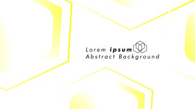 Altıgen şekillerin, vektör tasarım arka plan kavramları soyut. Metin veya logo için alan