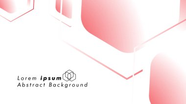 Altıgen şekillerin, vektör tasarım arka plan kavramları soyut. Metin veya logo için alan